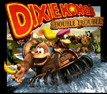 Donkey Kong Country 3 - Dixie Kong's Double Trouble! (USA) (En,Fr) screen shot title